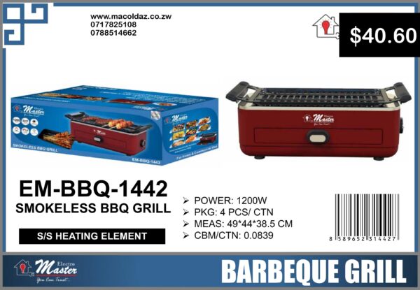 Smokeless BBQ Grill