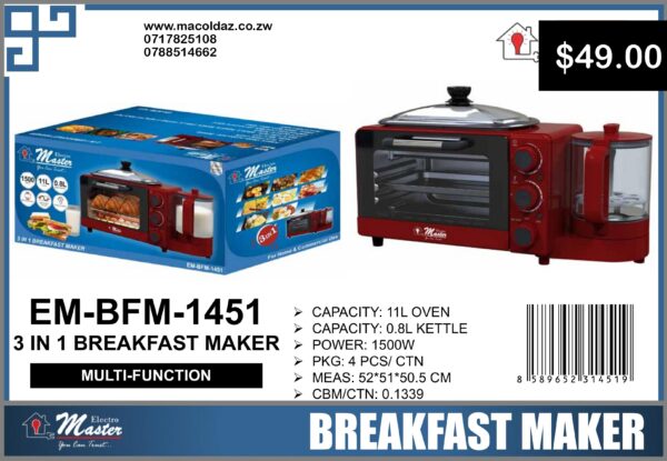 3 in 1 Breakfast Maker