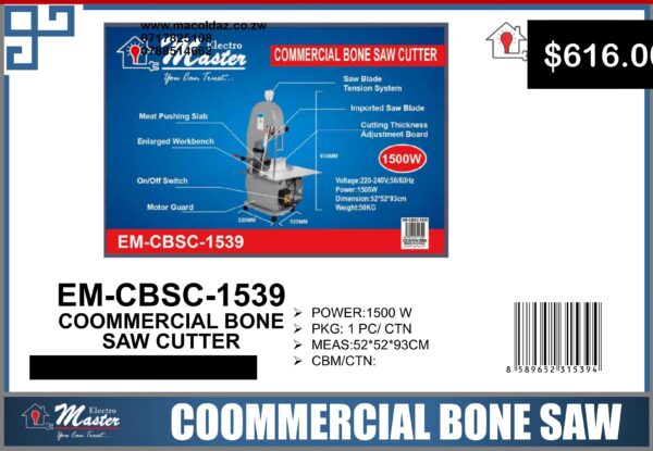 Commercial Bone Saw Cutter