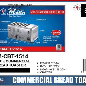 6 Slice Commercial Bread Toaster