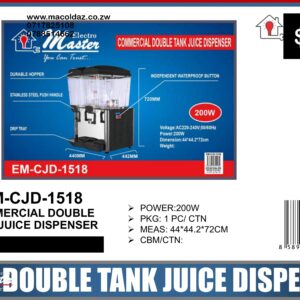 Commercial Double Tank Juice Dispenser