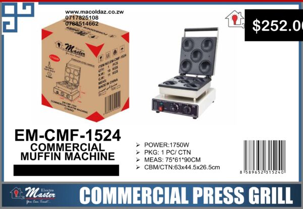Commercial Muffin Machine