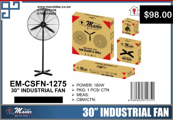 30" Industrial Fan