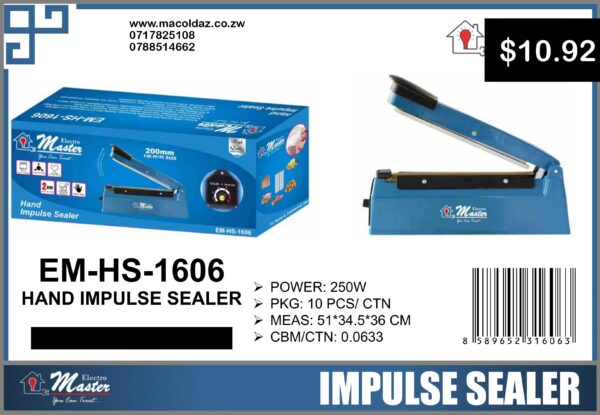 Hand Impulse Sealer