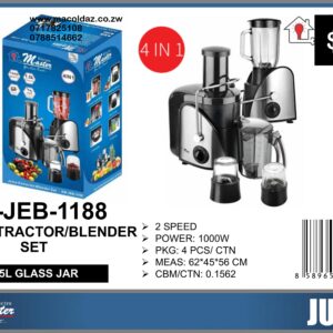 Juice Extractor/Blender Set