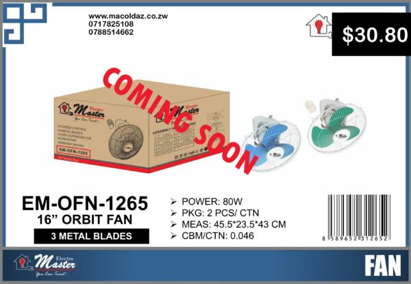 16” Orbit Fan