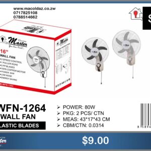 16" Wall Fan