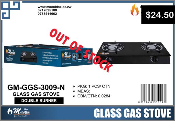 Glass Gas Stove