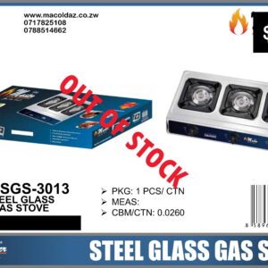 Steel Glass Gas Stove