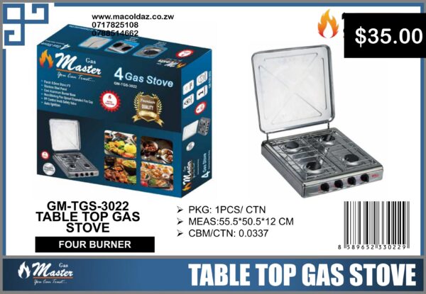 Table Top Gas Stove