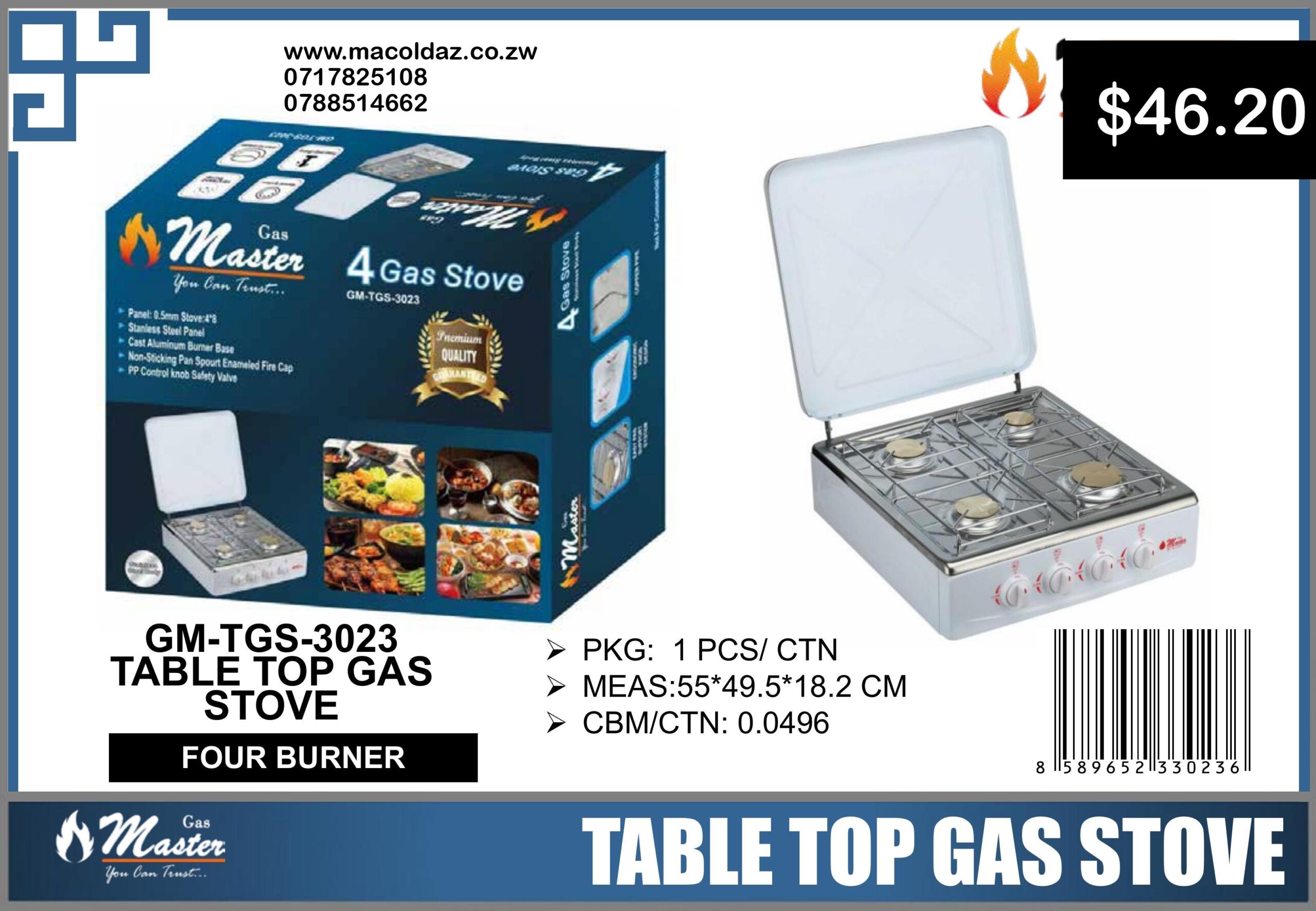 Table Top Gas Stove